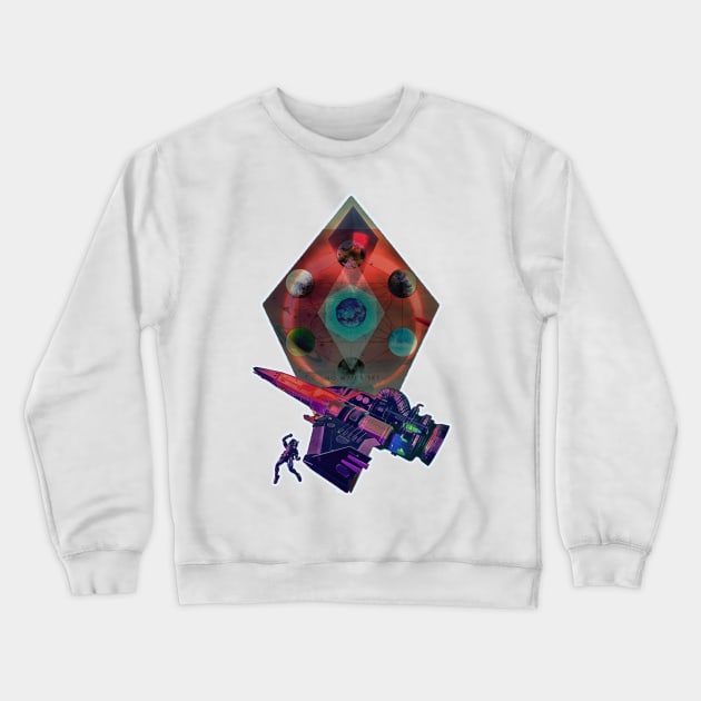 no mans sky Crewneck Sweatshirt by store of art